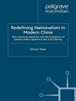 cover image of Redefining Nationalism in Modern China